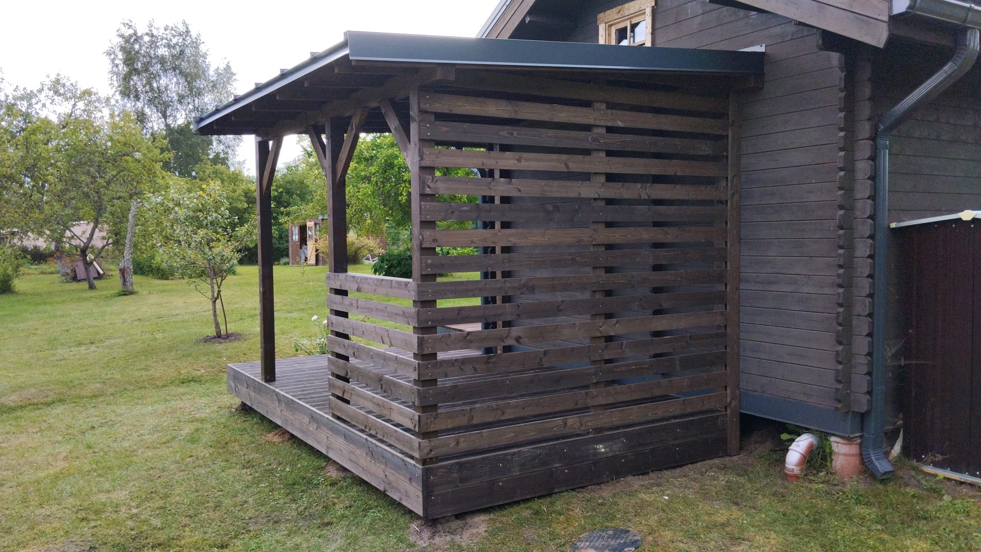 Koka piebūve – skats 1