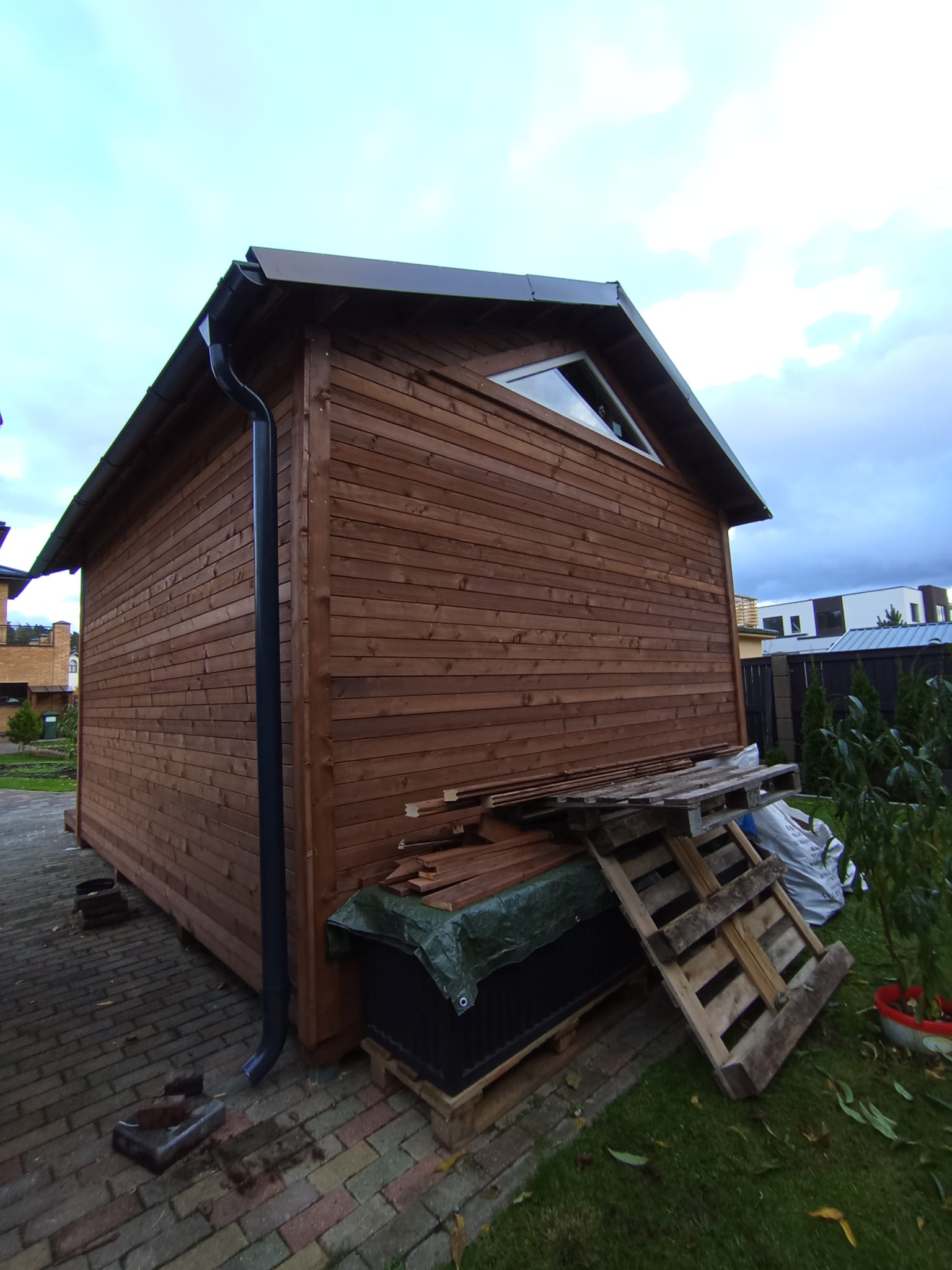 Dārza māja 4×6 foto 4